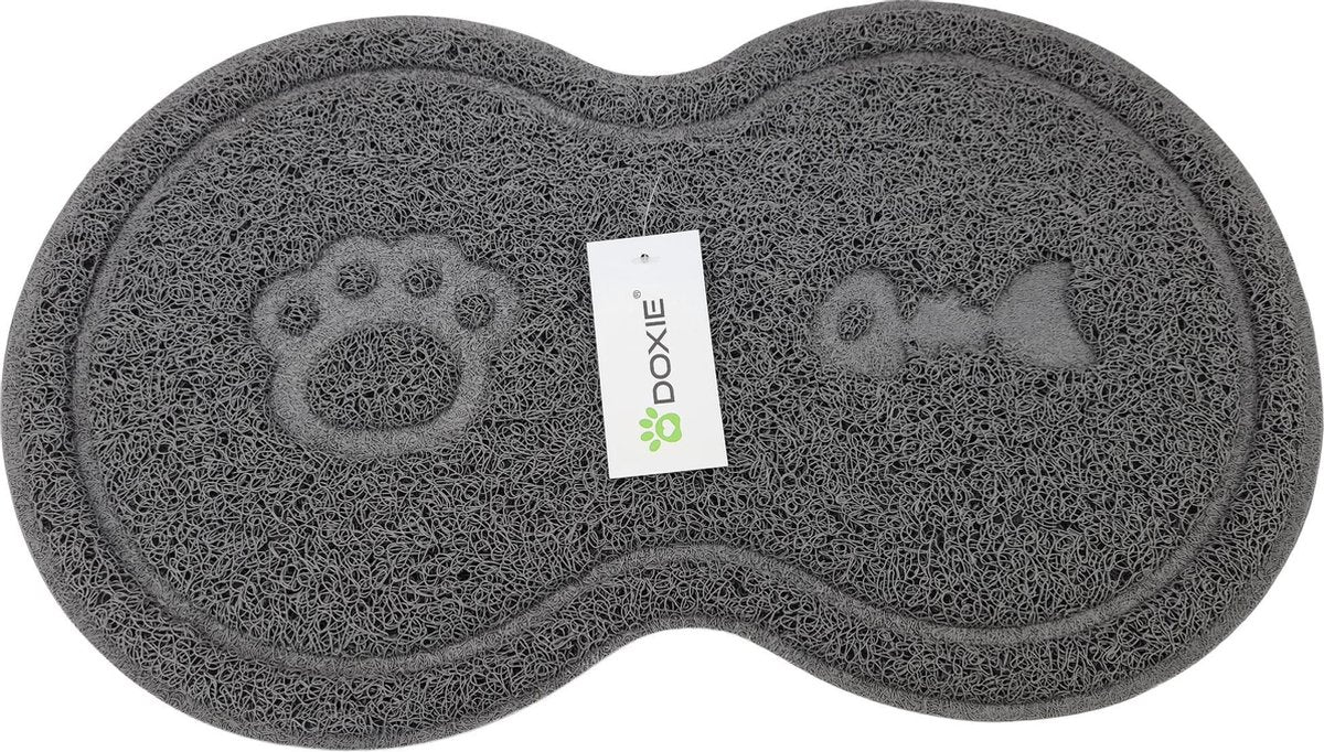 Doxie® - Placemats - Placemat - Mat - Antislip - 46cm - Grijs