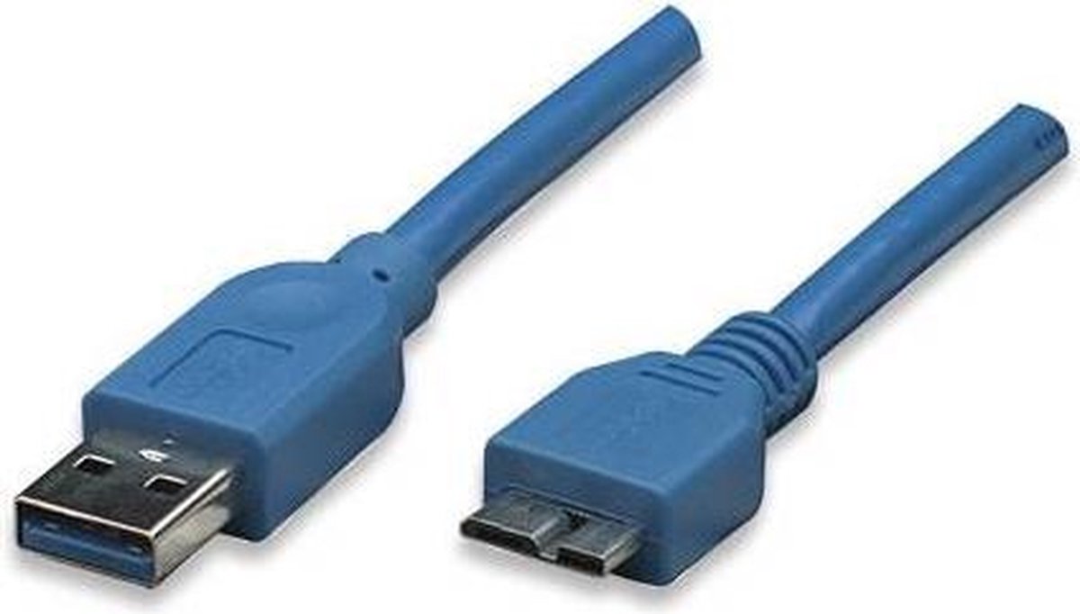 TECHly USB-kabel USB 3.2 Gen1 (USB 3.0 / USB 3.1 Gen1) USB-A stekker