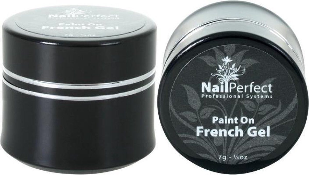 Nail Perfect Paint On French Gel White 7gr