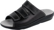 Vochtabsorberende Slipper Zwart met Microfiber Voering | BigHorn 3201 | Maat 41