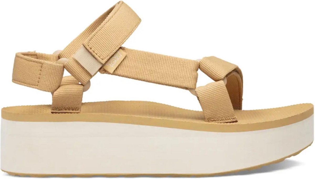Teva Flatform Universal Dames Wandelsandalen - Beige - Maat 41