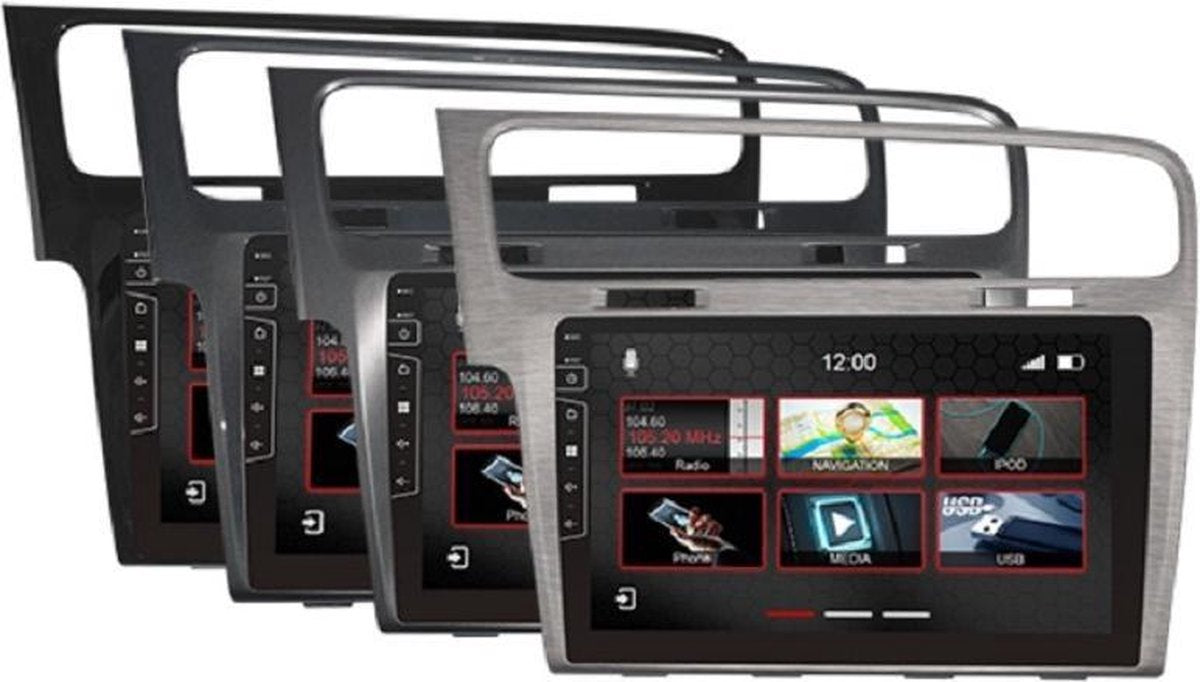 Dynavin N7 navigatie VW golf 7 apple car play  android auto parrot carkit usb tmc DAB+