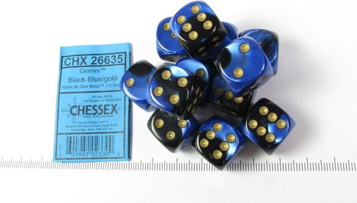 Chessex dobbelstenen set