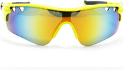 Milan Giallo l Fietsbril met hoes l Racefiets l Mountainbike l Hardloop l Triatlon l Wielrennen l Zonnebril