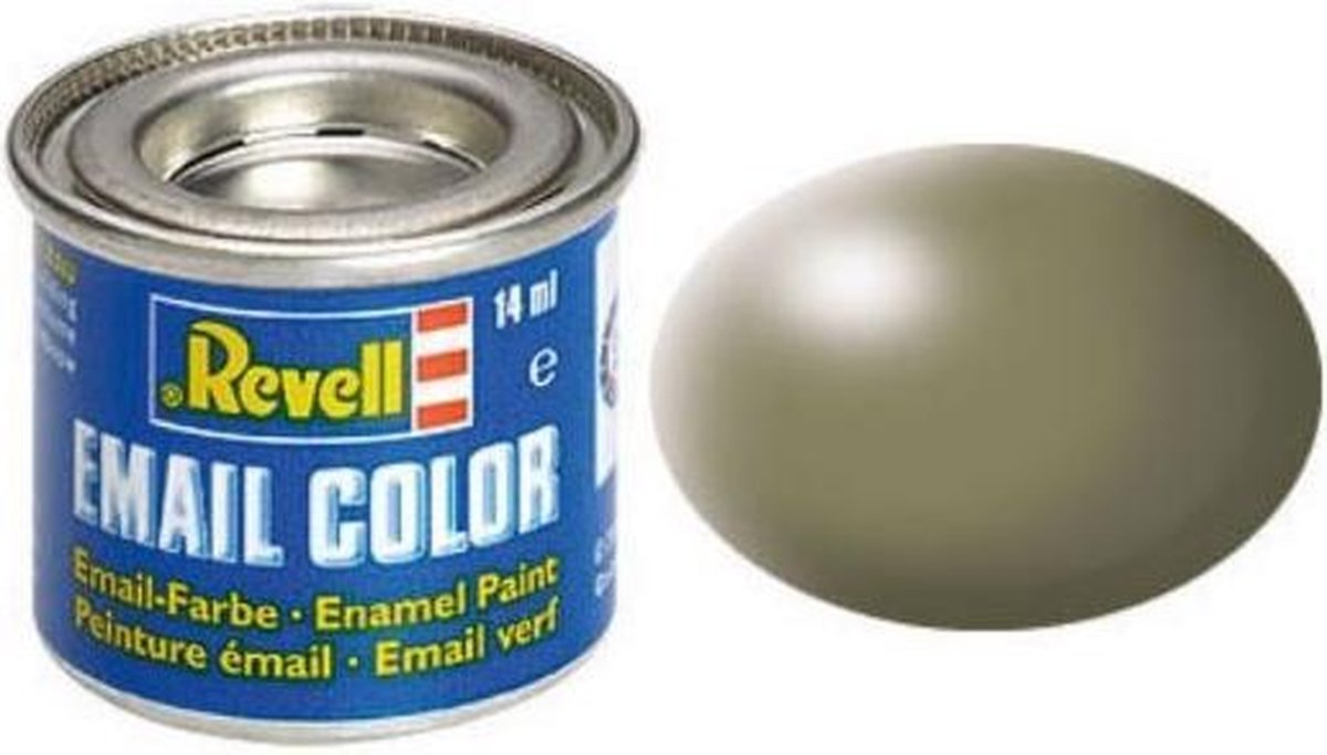 Revell #362 Greyish Green - Satin - RAL6013 - Enamel - 14ml Verf potje
