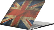 Mobigear Hard Case Vintage Vlag Print UK Macbook Pro 13 inch Thunderbolt 3 (USB-C)
