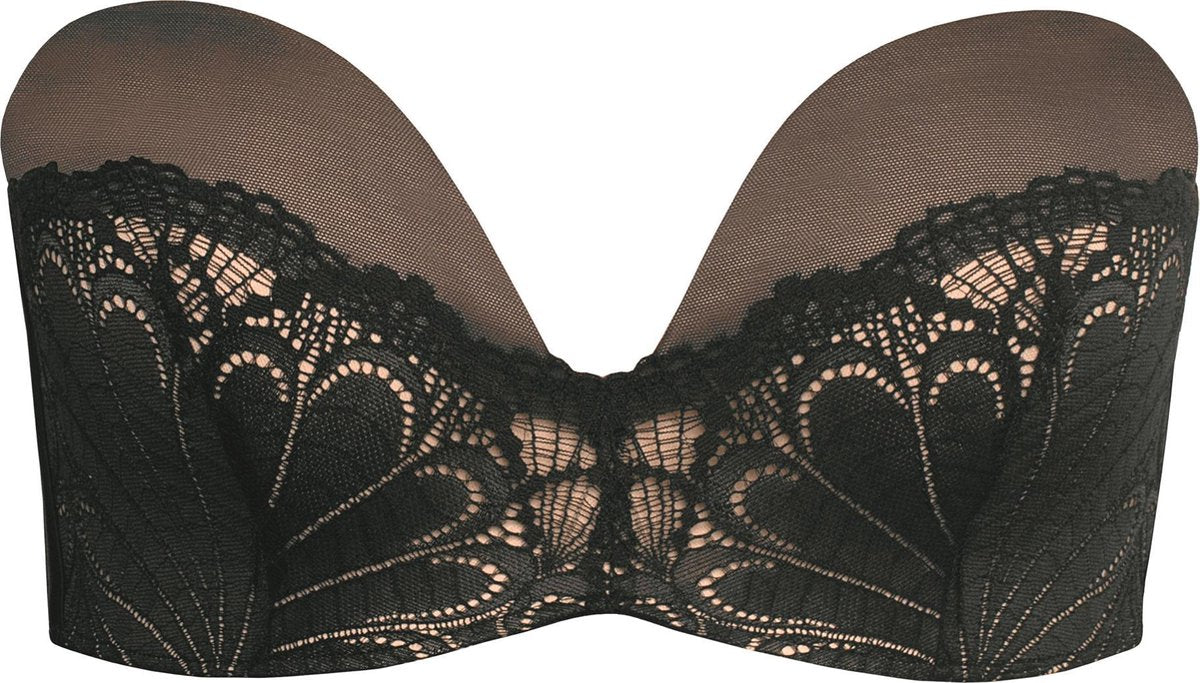 Wonderbra Perfect Strapless Beugel bh Zwartt 70E
