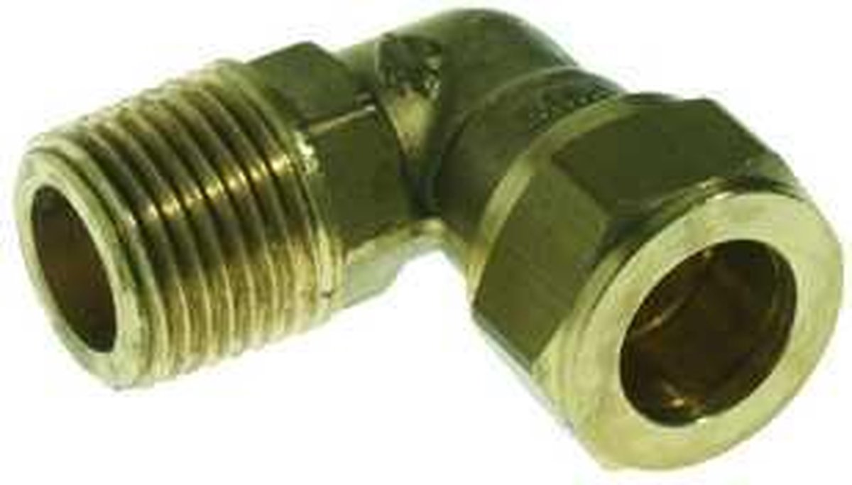 VSH Super S1212 knelfitting haakse kopp. 3/8bu.x 15 mm