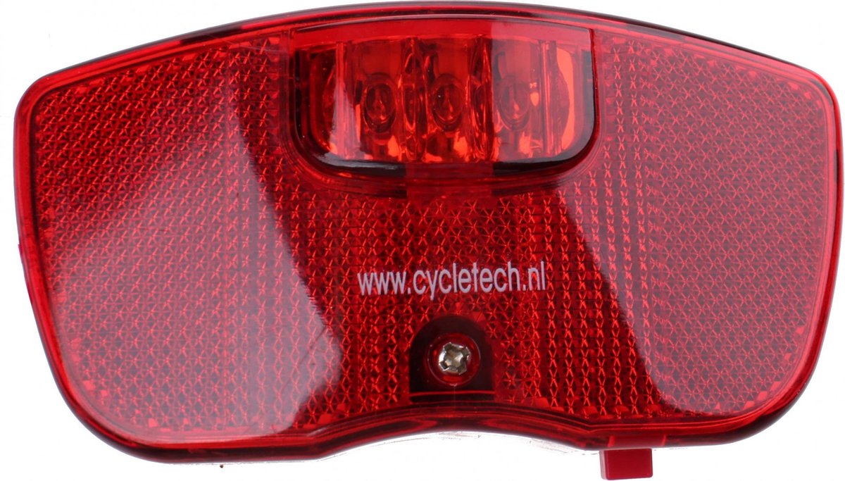 Falkx Achterlicht Led Luxe Batterijen Rood