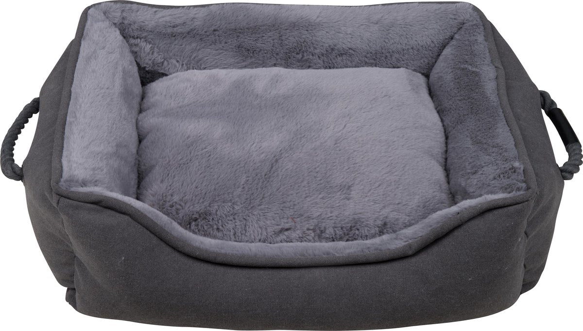 District 70 SNUG Landelijke Hondenmand - Donker Grijs - Small 50 x 60 cm