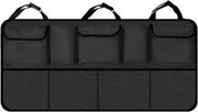 Carlife ® |  Kofferbak organizer |  10 Opbergvakken |   Auto  organizer |  Waterbestendig |   Organizer bakjes |   Hoogwaardige kwaliteit |  Opberg |   Wasbaar |  Zwart |  52x108 cm