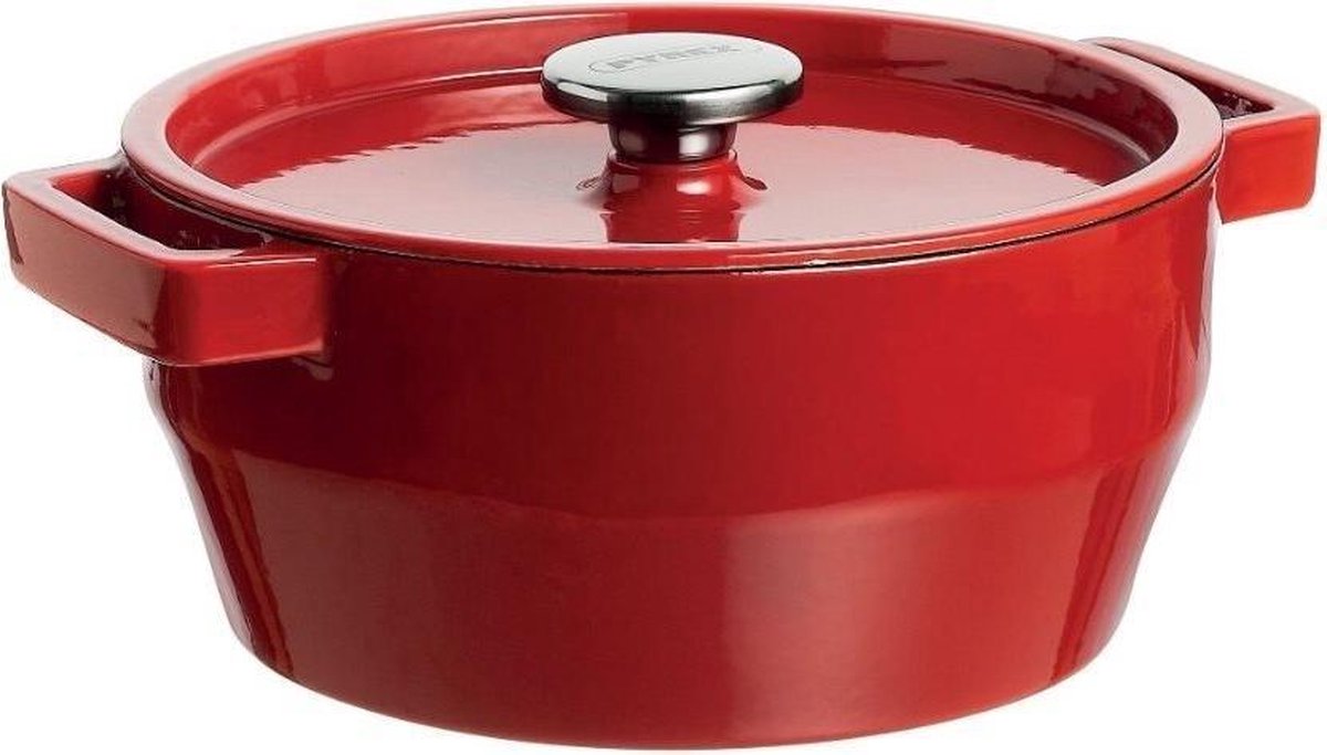 Pyrex Slowcook Braadpan Rond - Gietijzer - 2