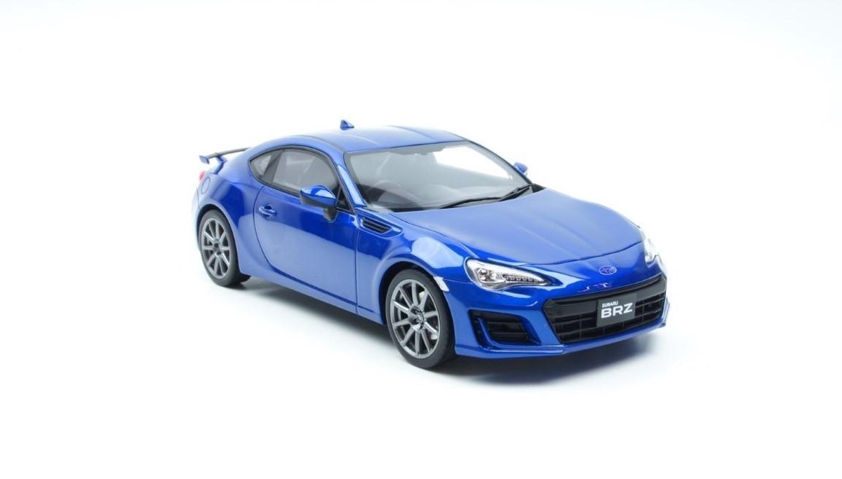Kyosho Samurai Subaru BRZ Blauw 1:18
