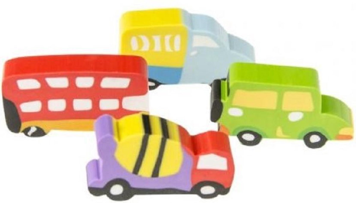 Gum auto 16x uitdeel cadeautjes