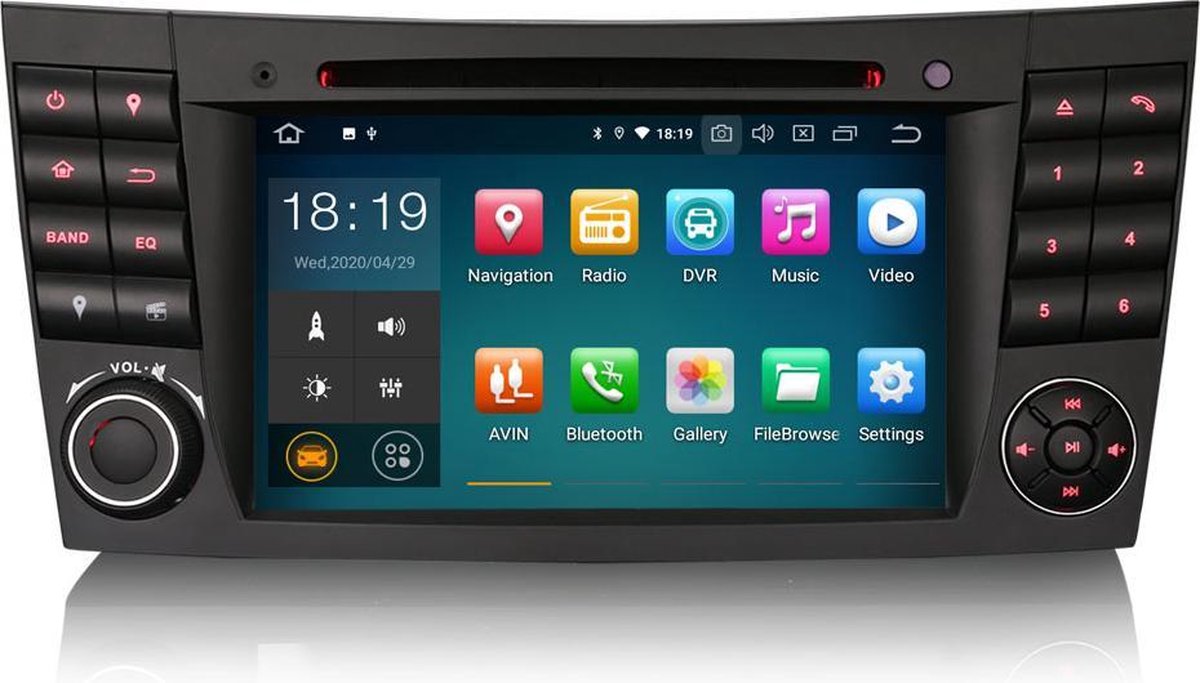 Mercedes CLS/E/G Klasse autoradio navigatie | W211 W219 W463 | Android 10