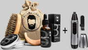 Baardverzorging set + Neustrimmer - Baardolie - BaardBalsem - Baardkam - Baardborstel