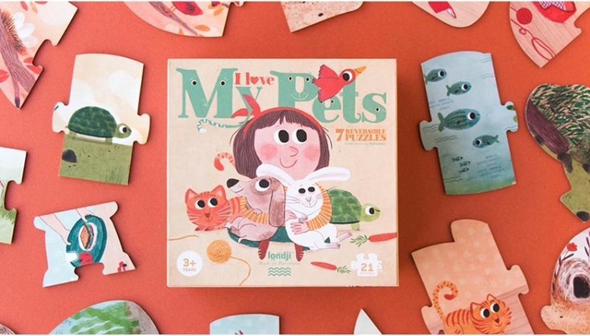 I love my pets Puzzel | Londji