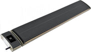 1800W Blackheater zwart keramisch gecoat 230V geschikt als terrasheater met WiFi en afstandsbediening
