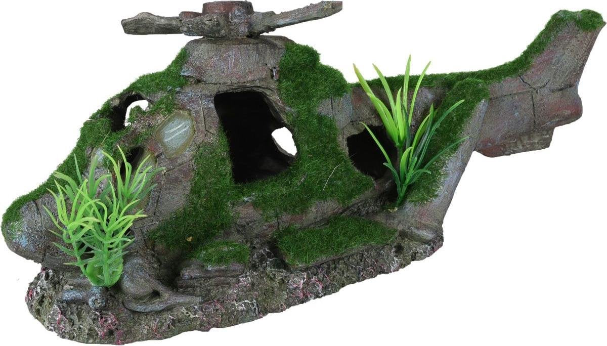 Aquarium decoratie Kozma Helikopter  - 29 x 11 x 12 cm