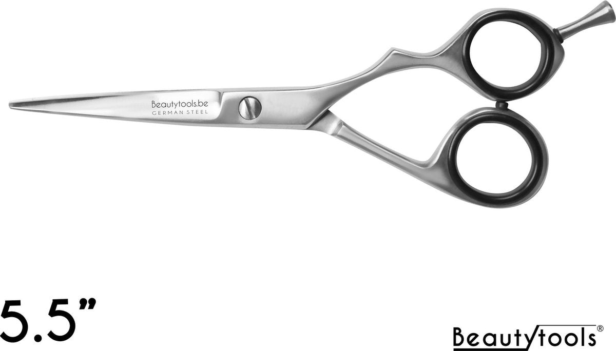 BeautyTools SILVER LINE Kappersschaar / Knipschaar Rechtshandig voor Dik Haar - Silver ThicCut (6 Inch) - (RS-1635)