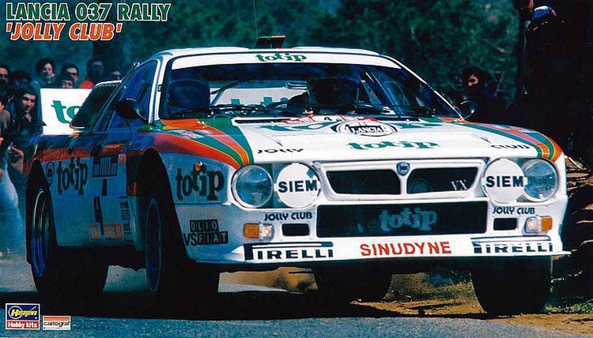 Hasegawa - 1/24 Lancia 037 Rally Jolly Club