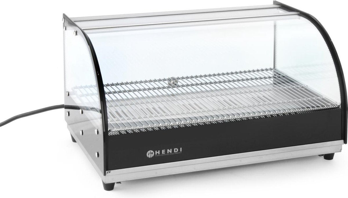 Hendi Warmhoudvitrine Enkel - GN1/1 - 554x376x(H)311mm