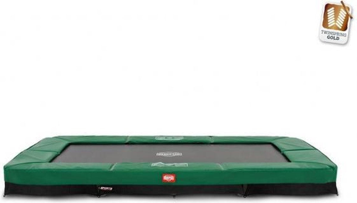 BERG EazyFit Beschermrand InGround Groen 330 x 220 cm