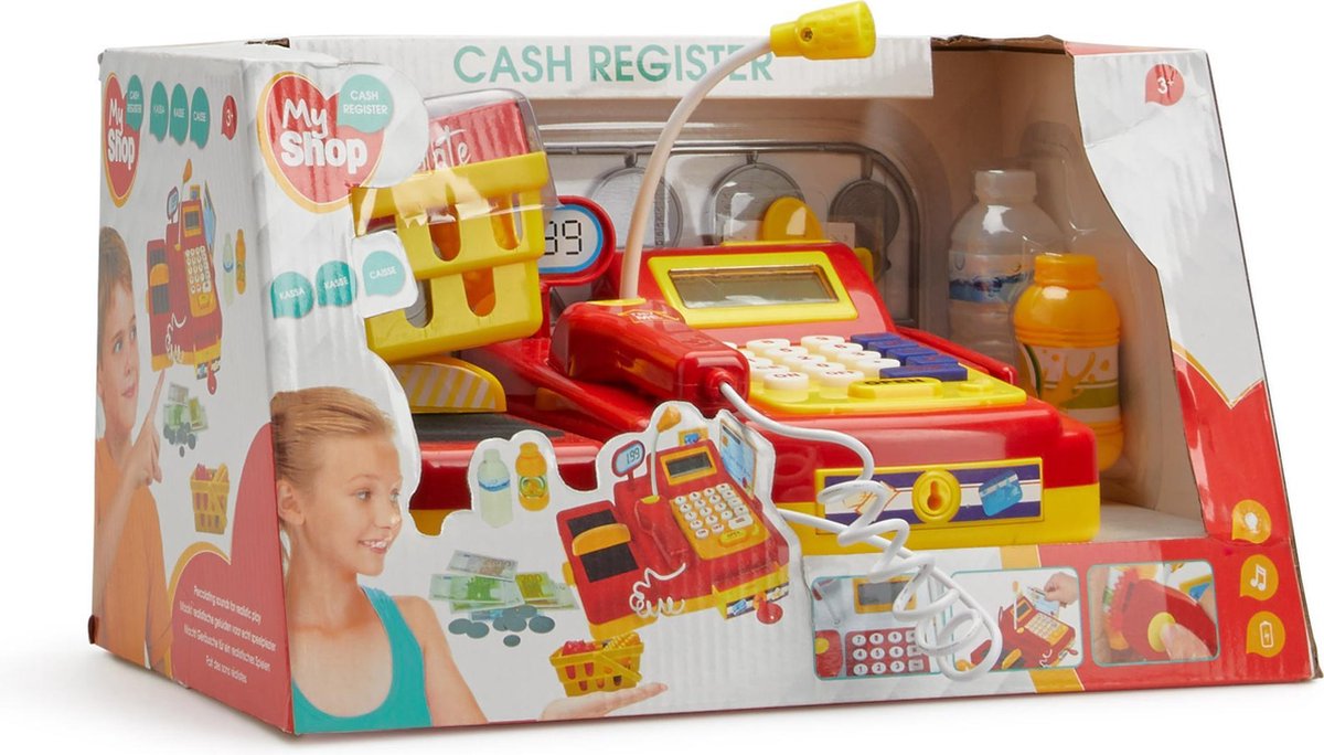 Kassa met Scanner en Accessoires