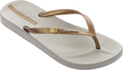 Ipanema Anatomic Brasilidade Dames Slippers - Beige/Gold - Maat 41/42