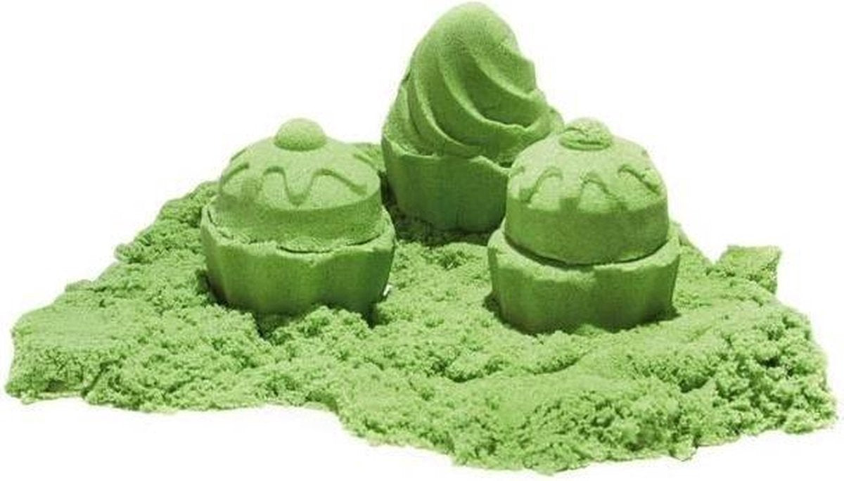 Speelzand 1KG – Bewegend Modelleer zand – Groen