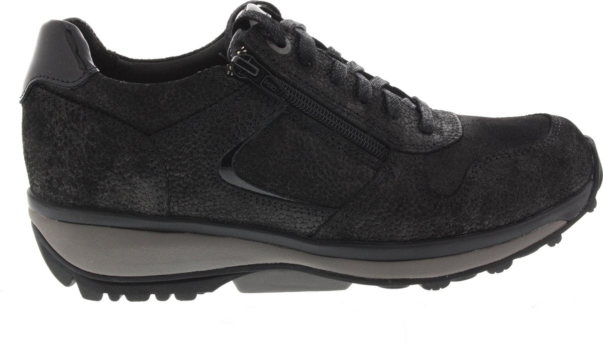 Dames Veterschoenen Xsensible 30042.2.030gx Jersey Black Mio Zwart - Maat 40