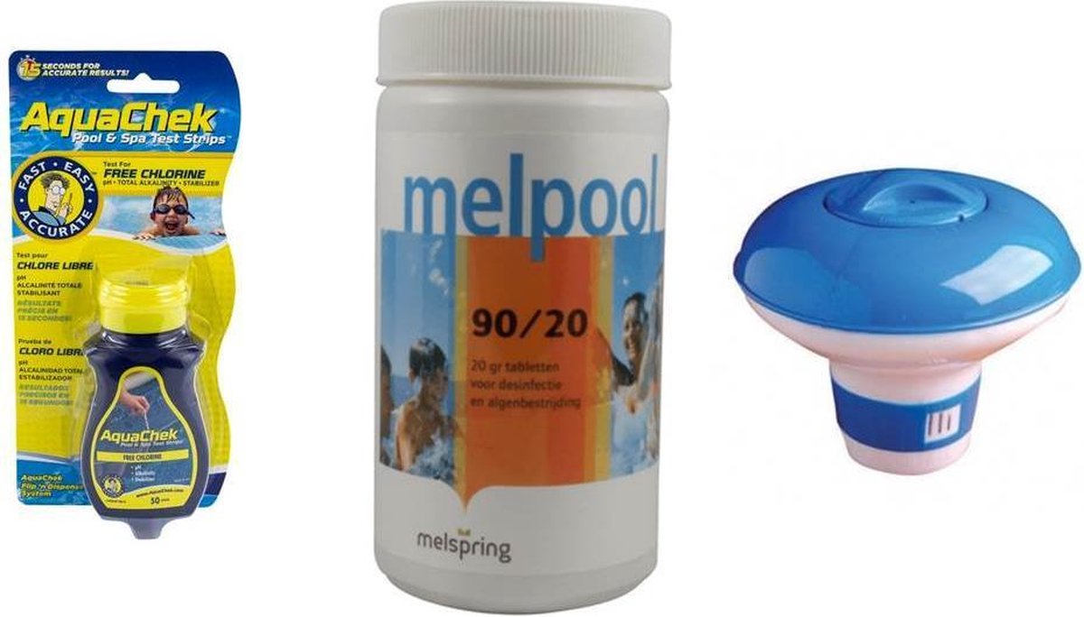 Zwembad starterspakket/chloortabletten pakket
