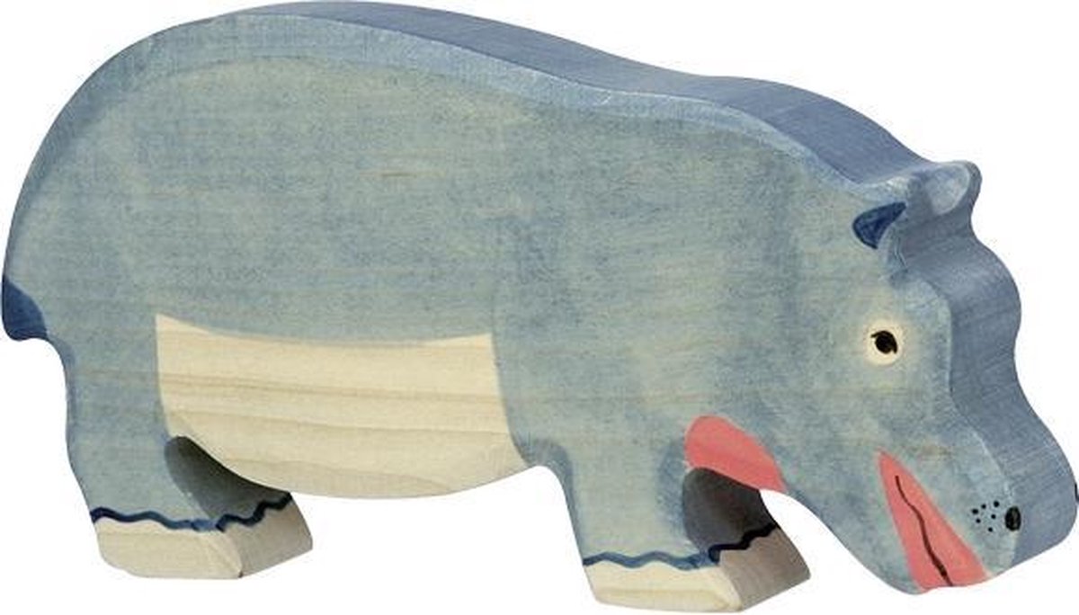 Holztiger Hippopotamus