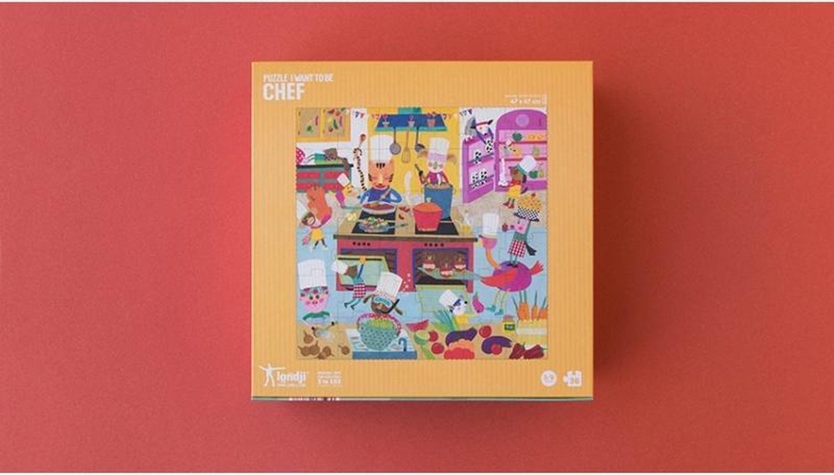 I want to be... chef Puzzel (36st) | Londji