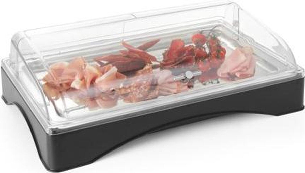 Gekoeld presentatie display met kap - Gastronorm 1/1