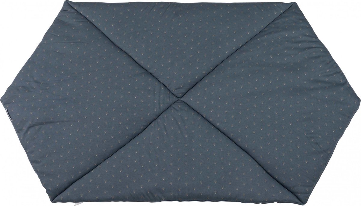 Pericles Boxkleed Charlotte 133 X 82 Cm Katoen Donkerblauw