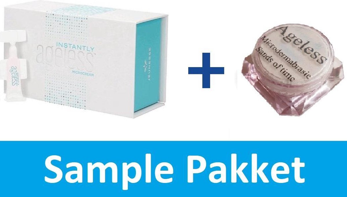 1 stuk Instantly Ageless + 6 ml Sands of Time - Microdermabrasie - Sample Pakket