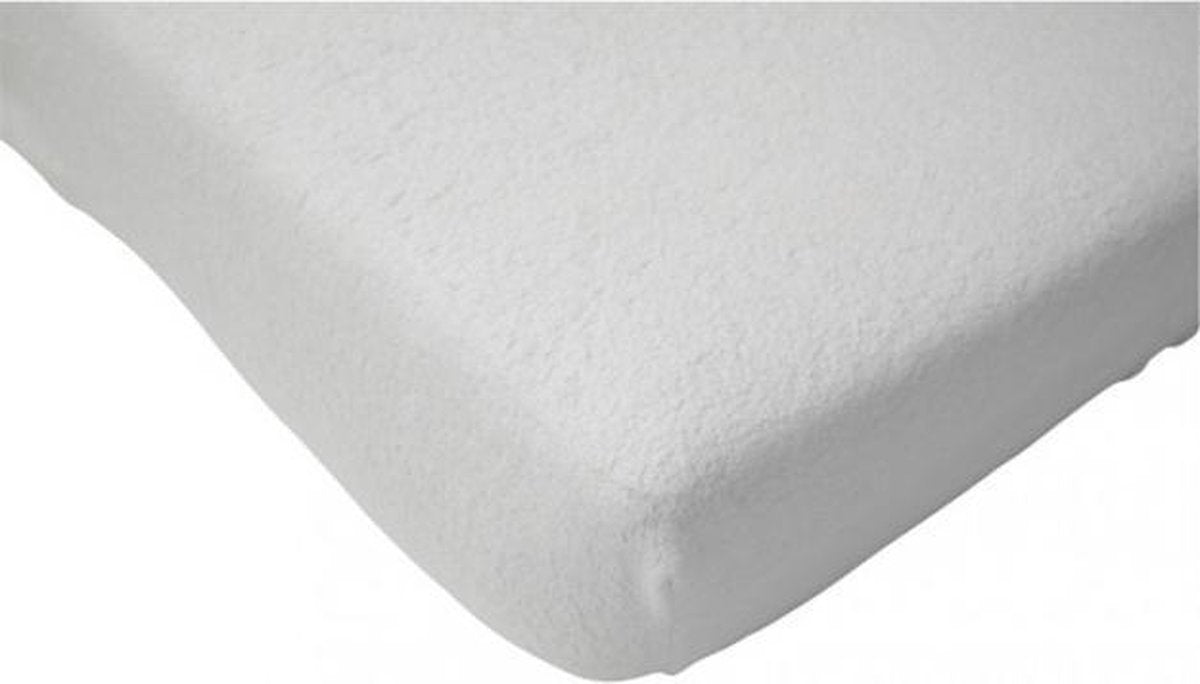 Hoeslaken molton 40x90cm wit