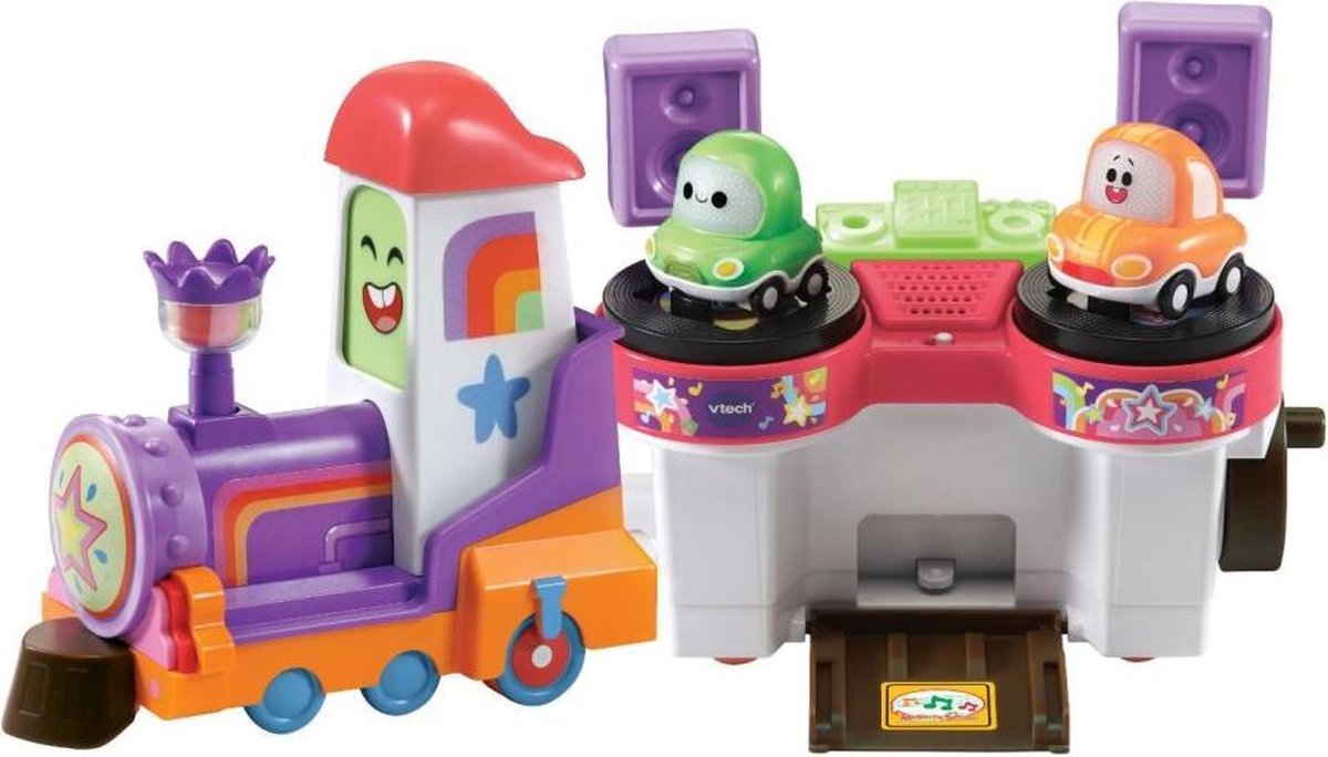 VTech Toet Toet DJ Loco + Cory en Chrissy + Licht en Geluid