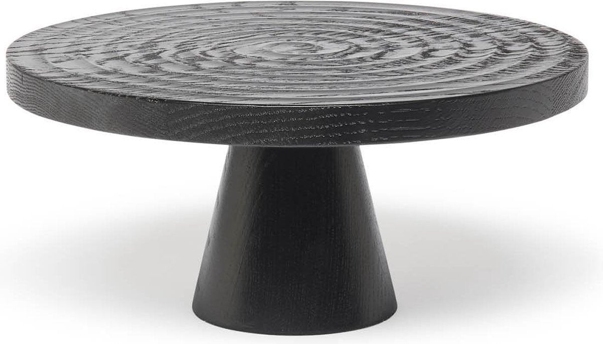 Dutchdeluxes - Presentatieplateau Medium - Massief Eiken - Rond ⌀25 cm x 11