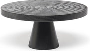 Dutchdeluxes - Presentatieplateau Medium - Massief Eiken - Rond ⌀25 cm x 11