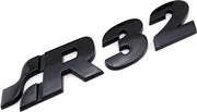 R32 achterkant logo - Golf - Polo - embleem - Volkswagen - zwart