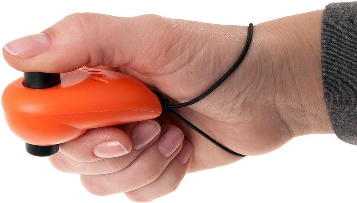 Double clicker with booklet orange
