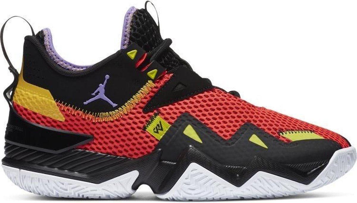 Jordan Westbrook One Take Infrared Volt Zwart Schoenmaat EU : 45.5