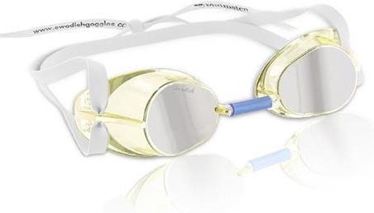 Malmsten Zwembril Jewel Collection Unisex Wit/goud One-size