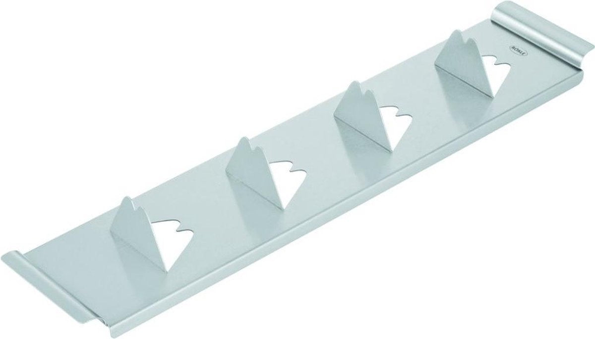 Set van 2 - Barbecue Aardappelhouder - 47x10x6 cm - RVS - Rösle