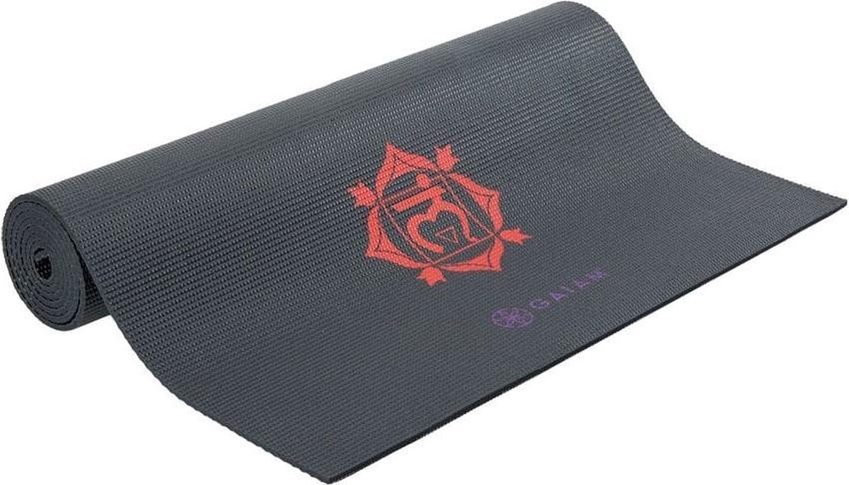 Yogamat - Gaiam Premium Black Chakra - 173 x 61 x 0