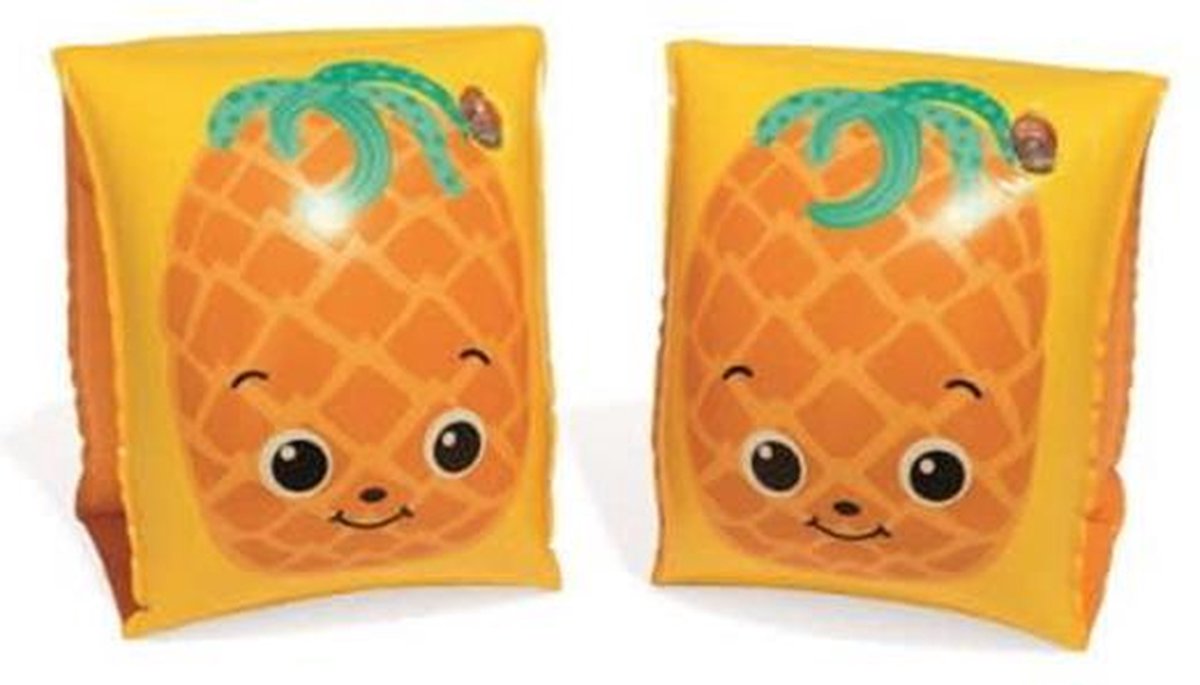 Bestway zwembandjes - Ananas - 3 -6 jaar - 15 x 30 cm