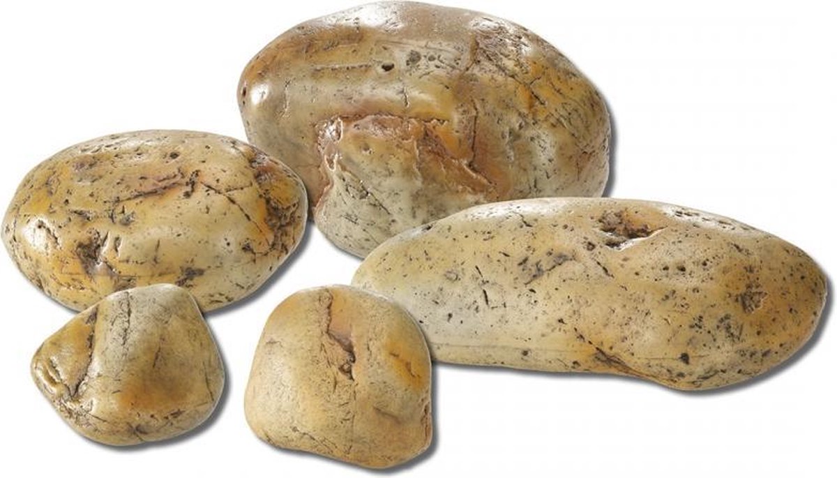 Auqa Della Wax steen mix Geel per doos van 5 stuks