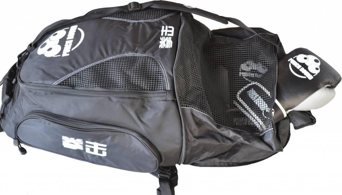 Punch Round™ Boxing Sporttas Rugtas Gym Bag Black Ice Punch Round™ Sporttas